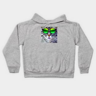 Coolest Cat #1 Kids Hoodie